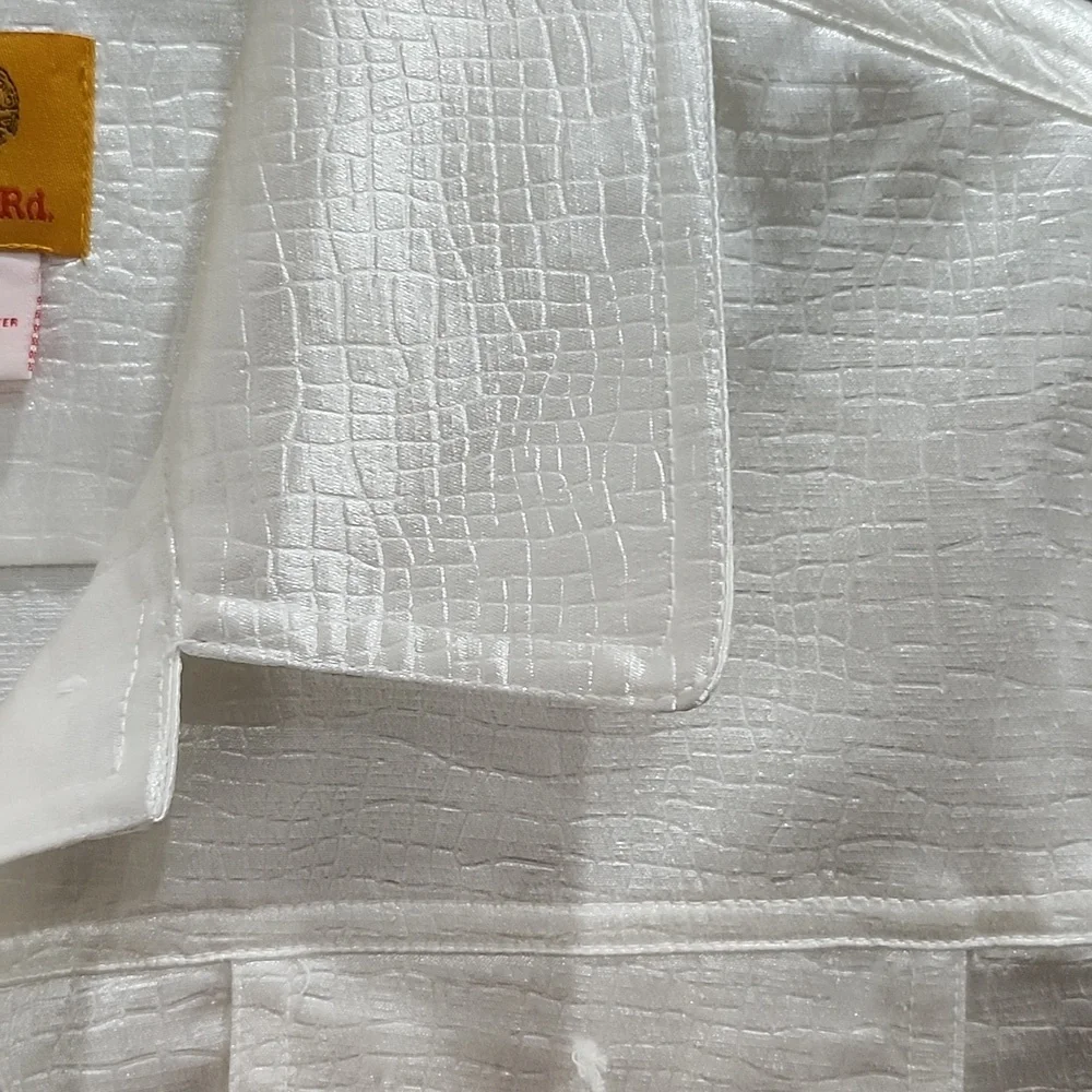 Ruby Rd. White Button-Up Jacket - Picture 7 of 11